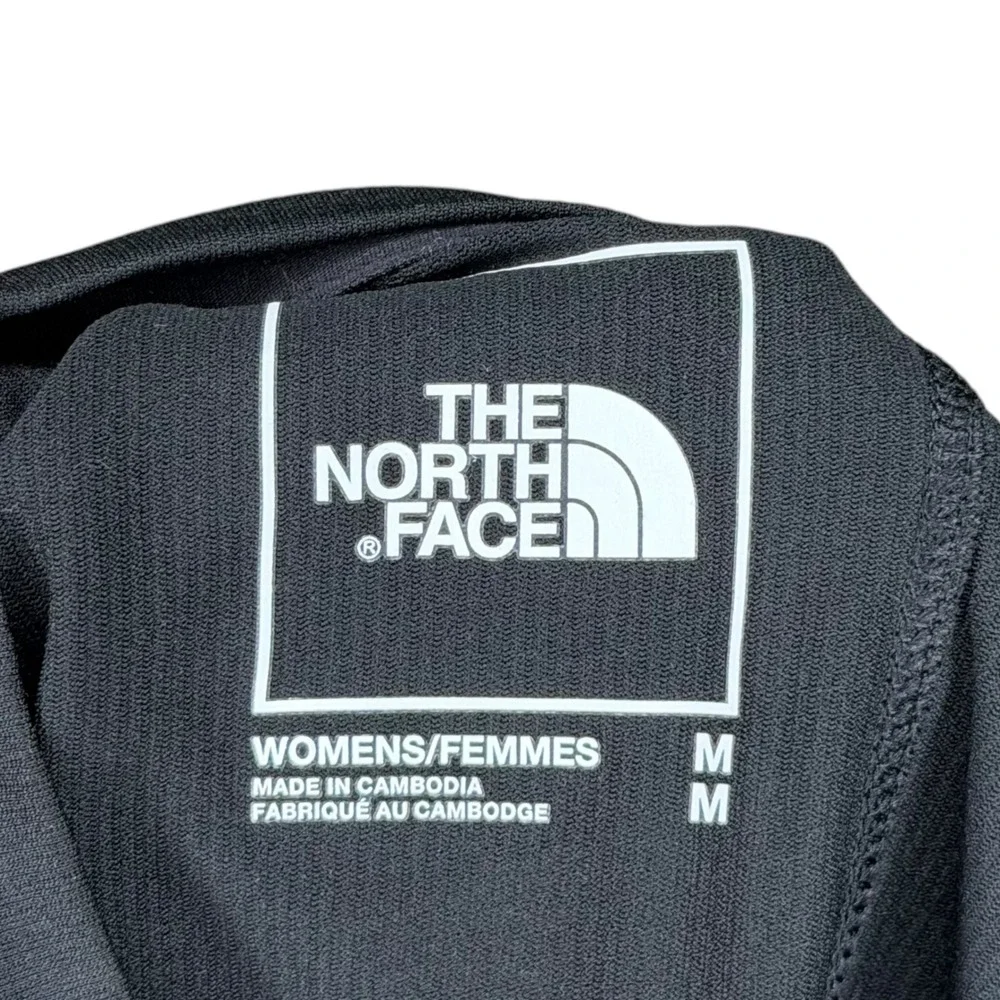 THE NORTH FACE Sunriser Shirt Black Reflective Slim Fit Women's Medium NEW - Picture 7 of 7